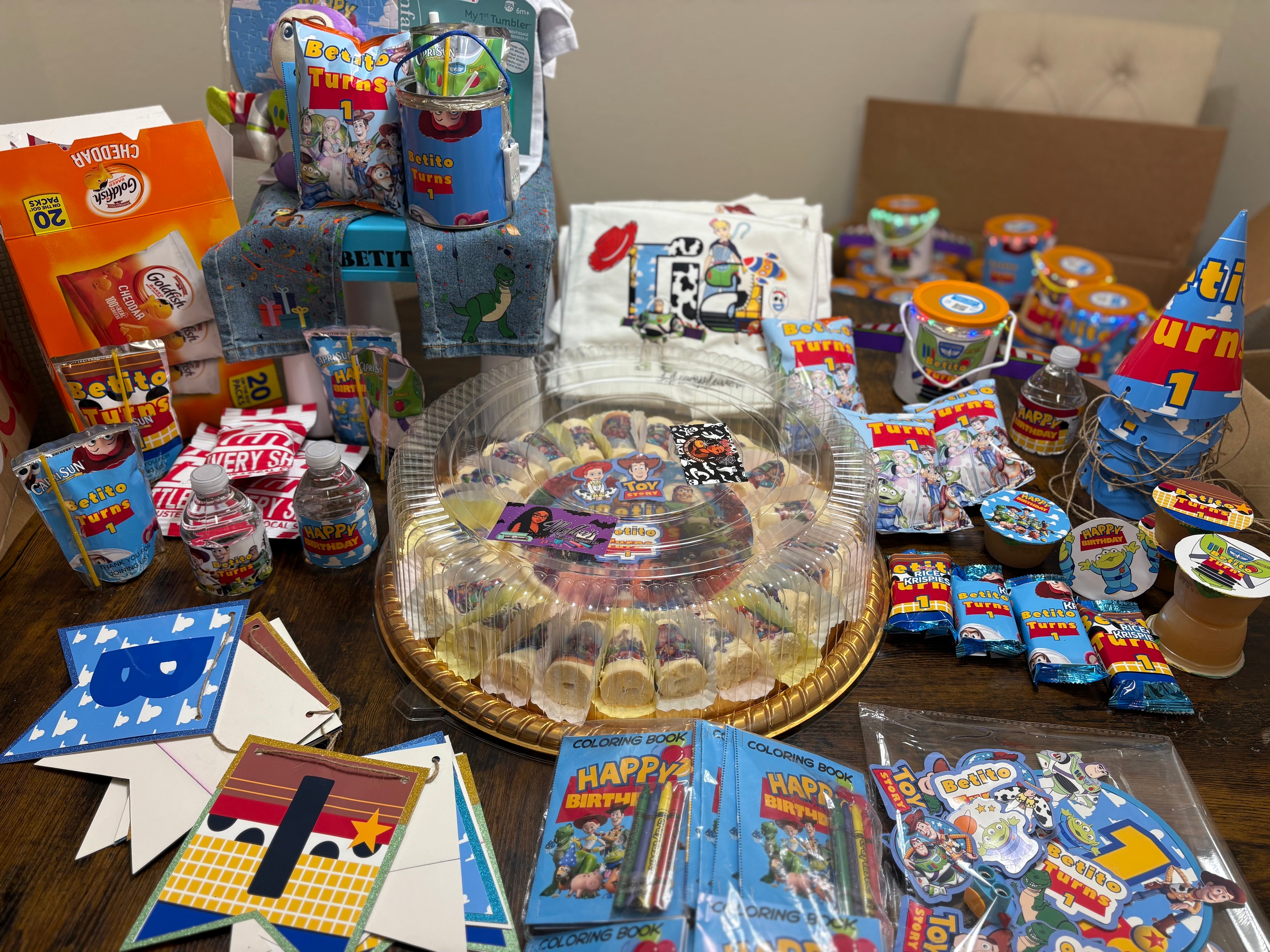 Custom birthday party package