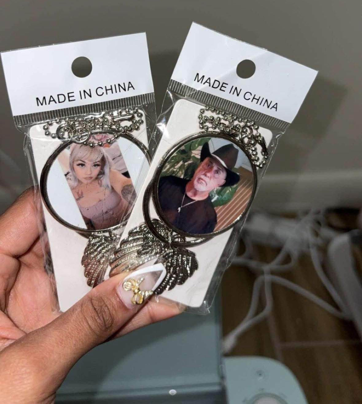 Custom Wing Car Mirror Ornaments