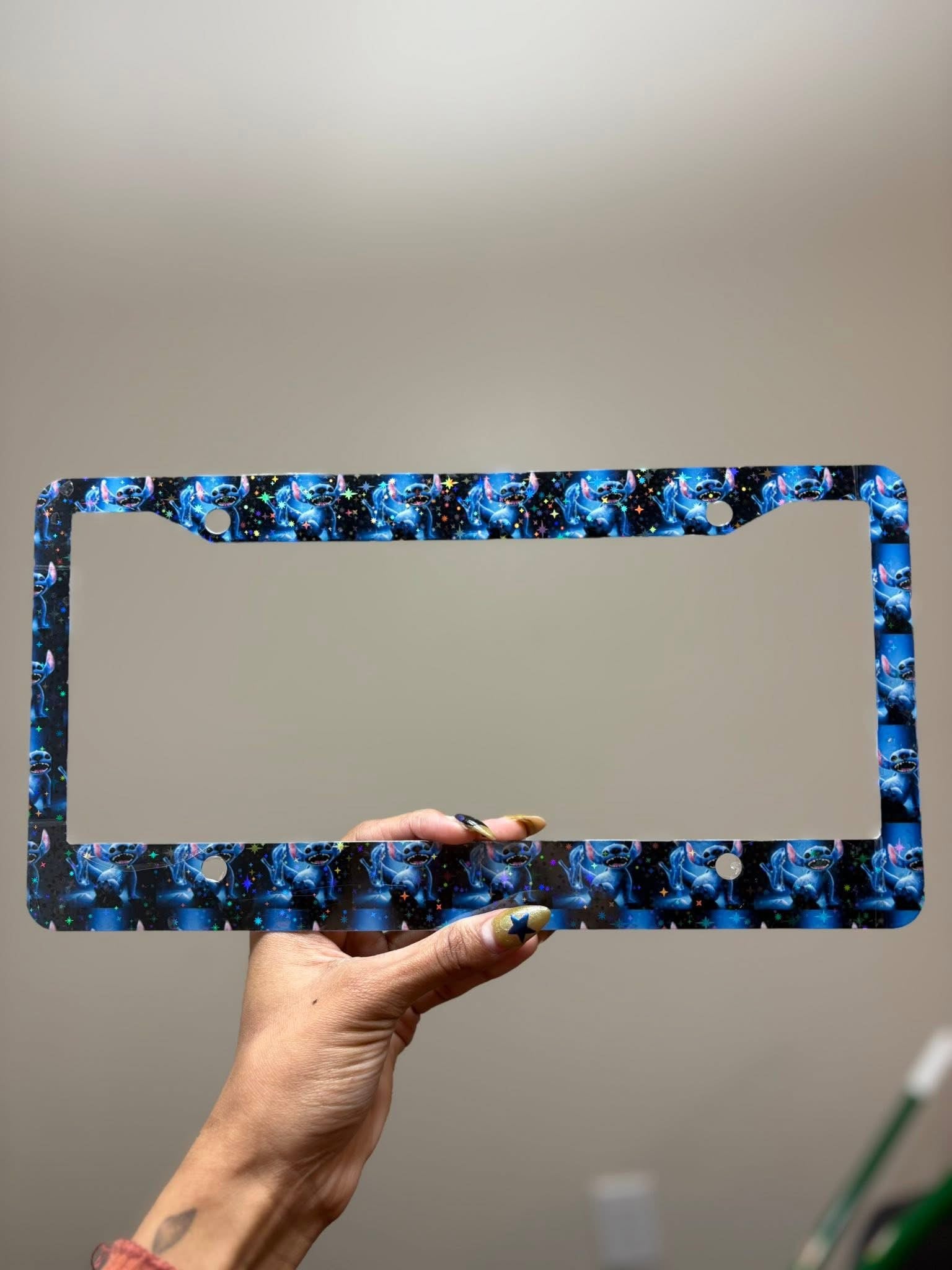 Custom license plate