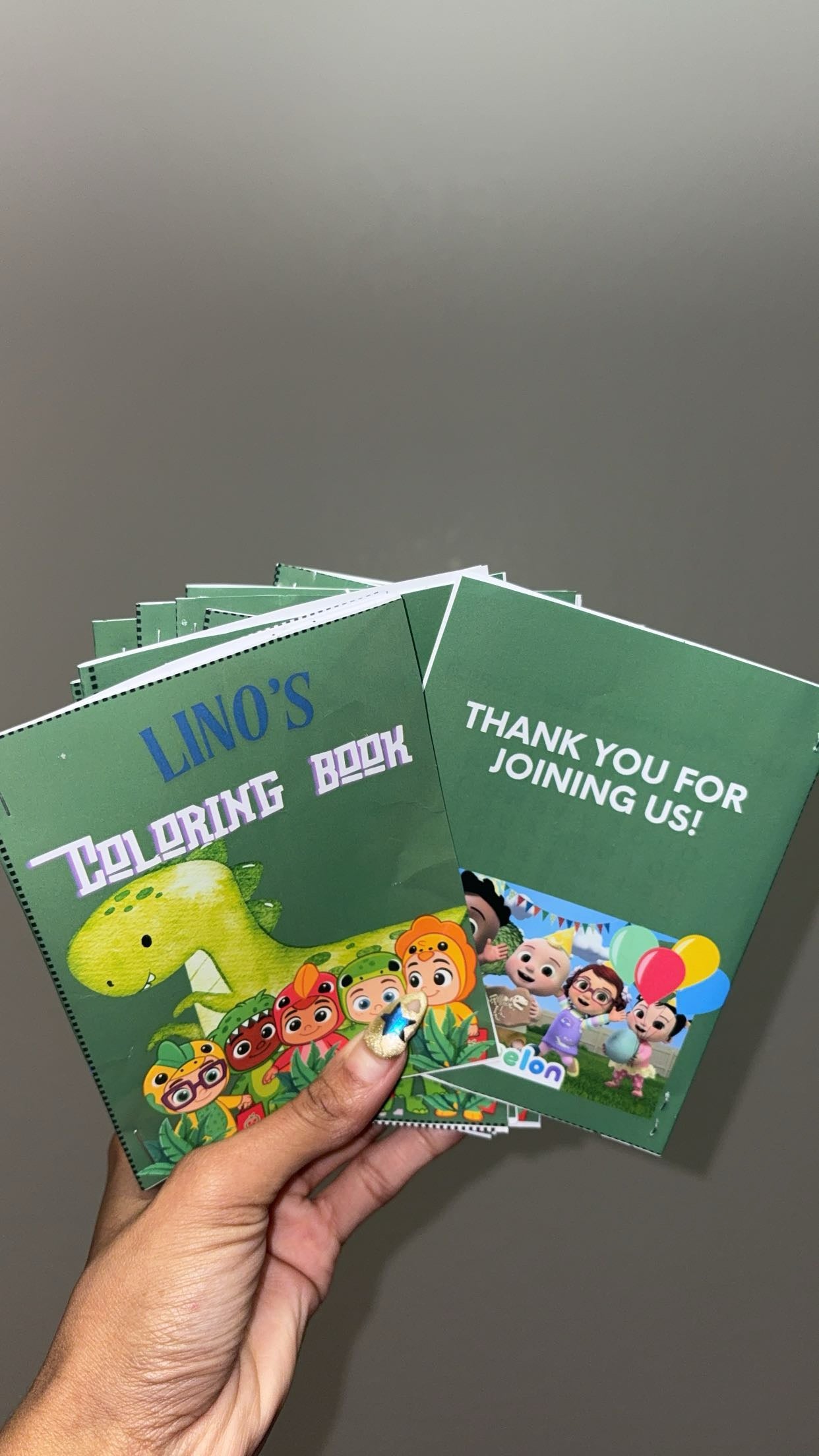 Custom coloring book