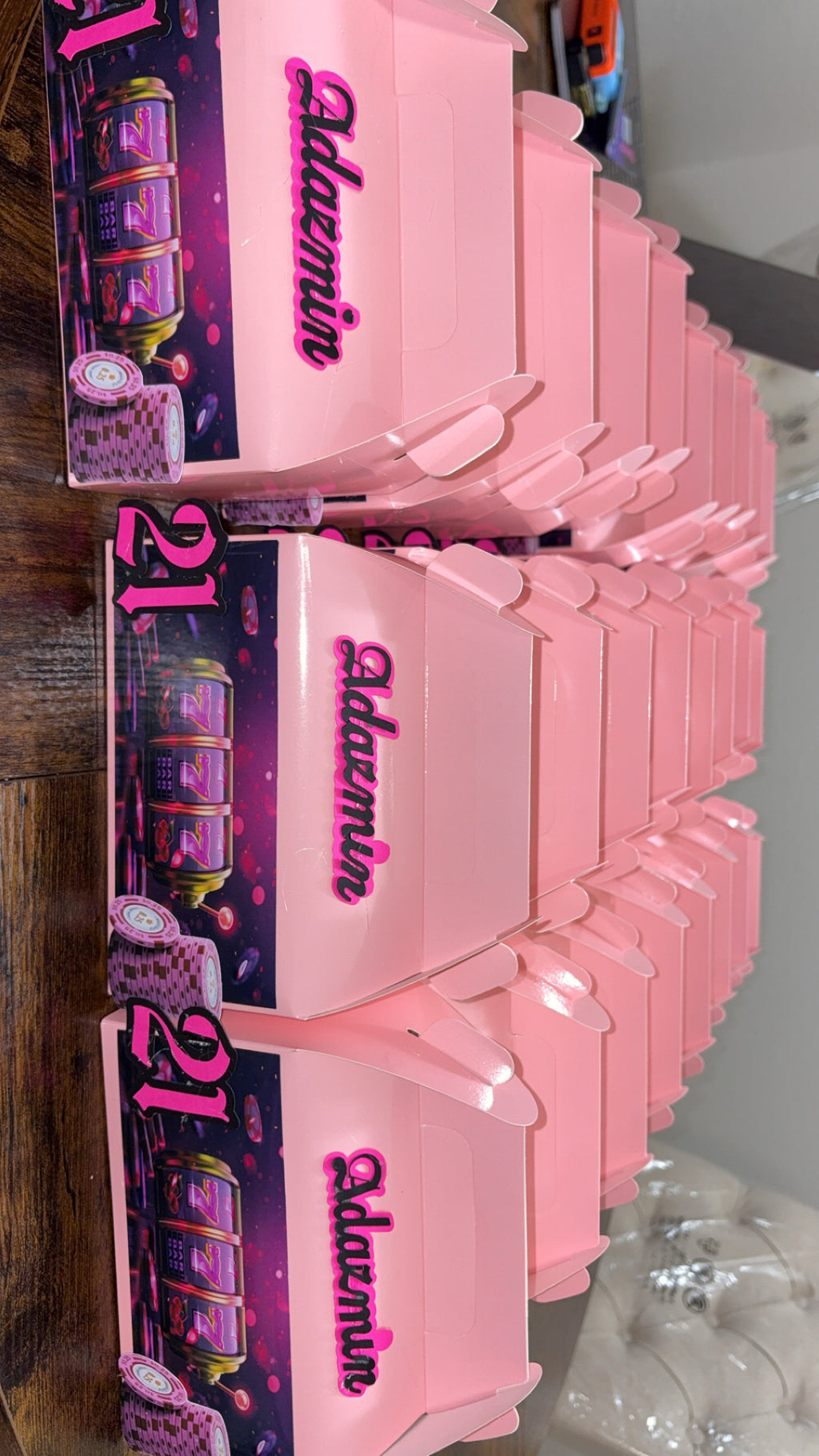 Party favor boxes