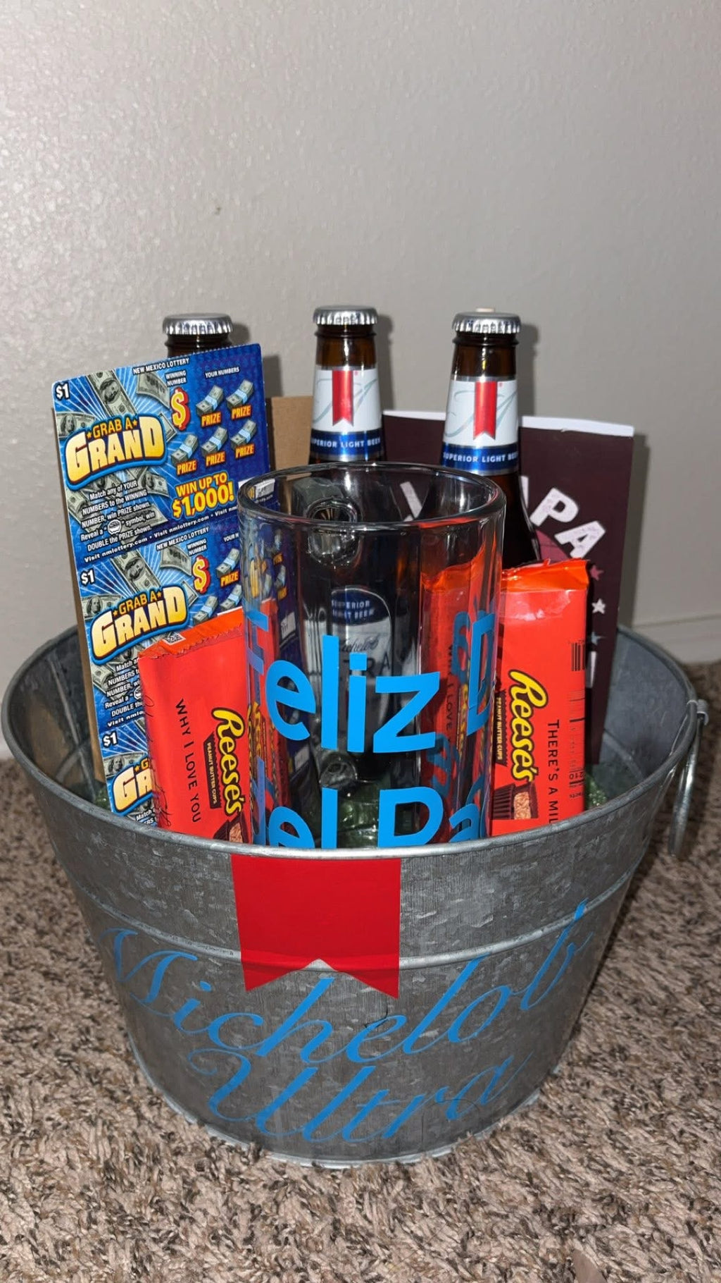 Custom Dad buckets