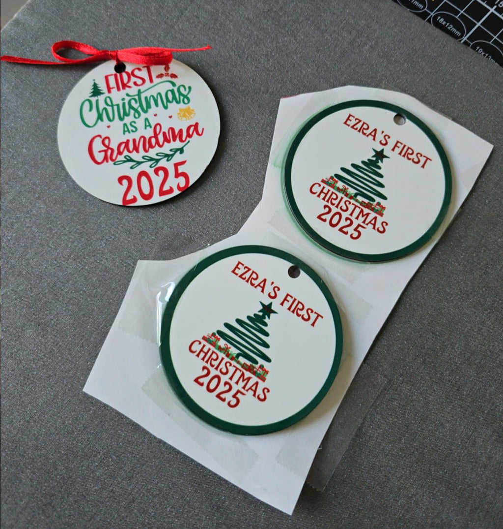 Custom tree ornaments