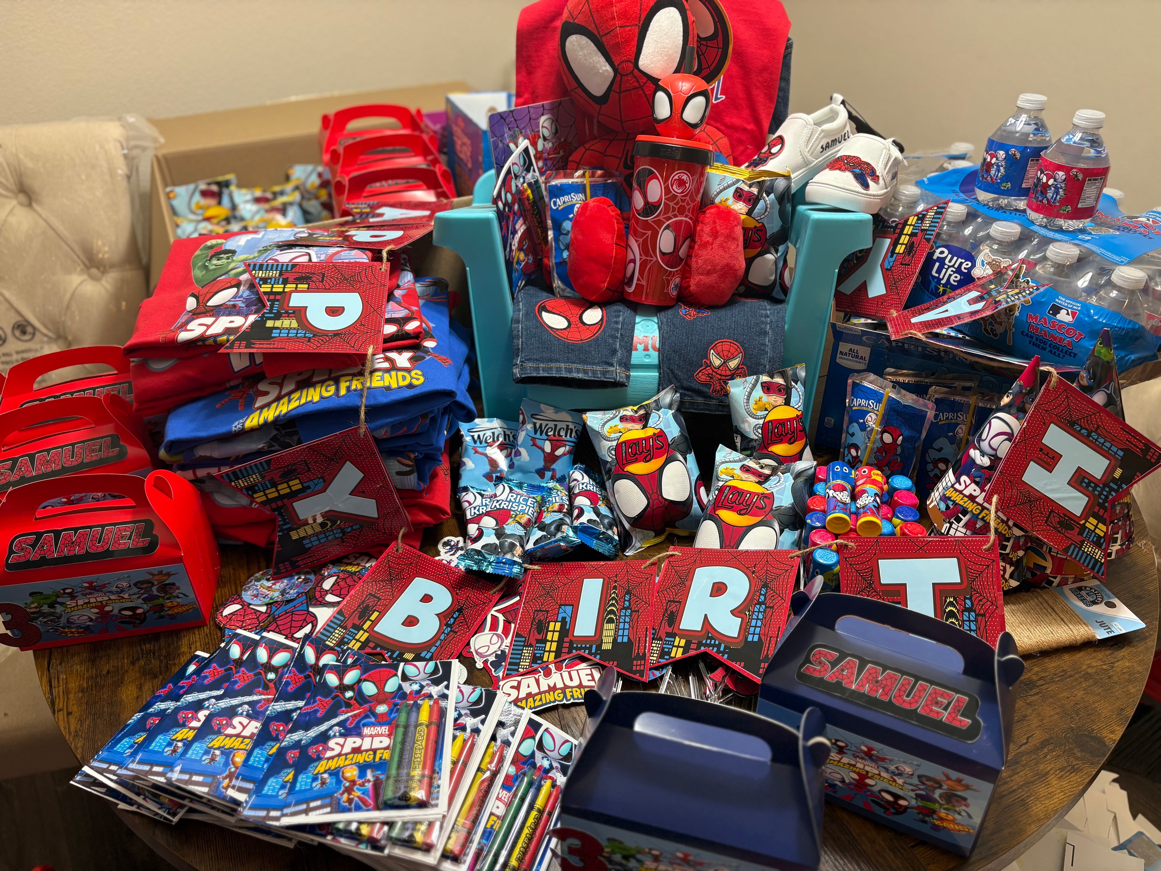 Custom birthday party package