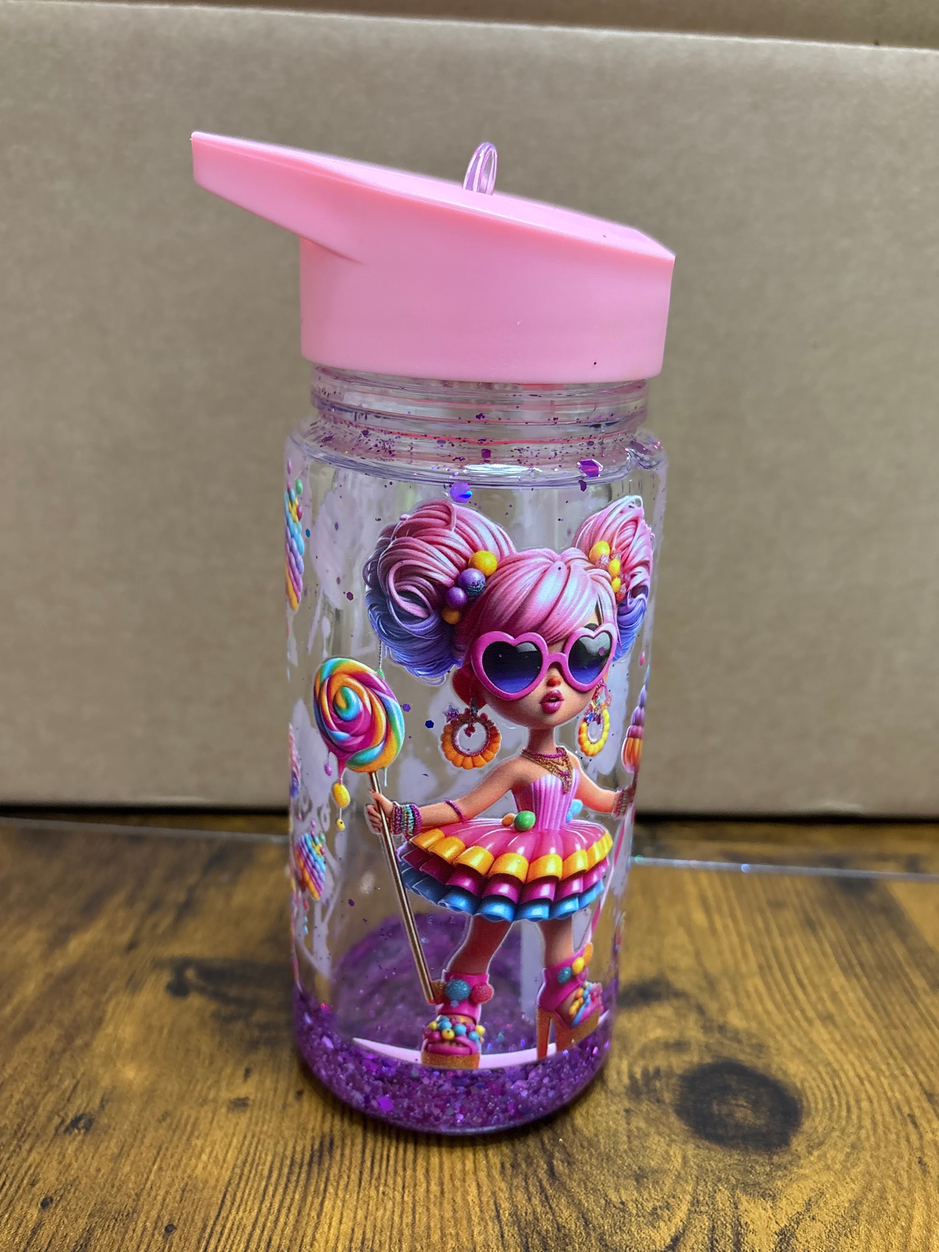 Snowglobe sippy cup