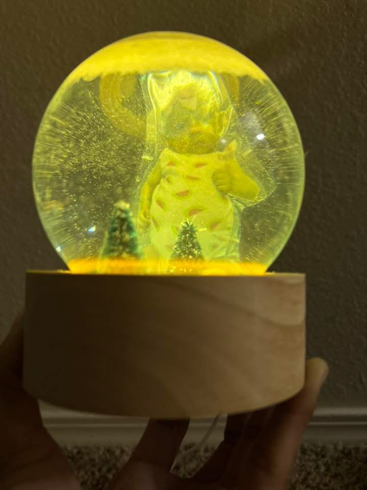 Custom snow globes
