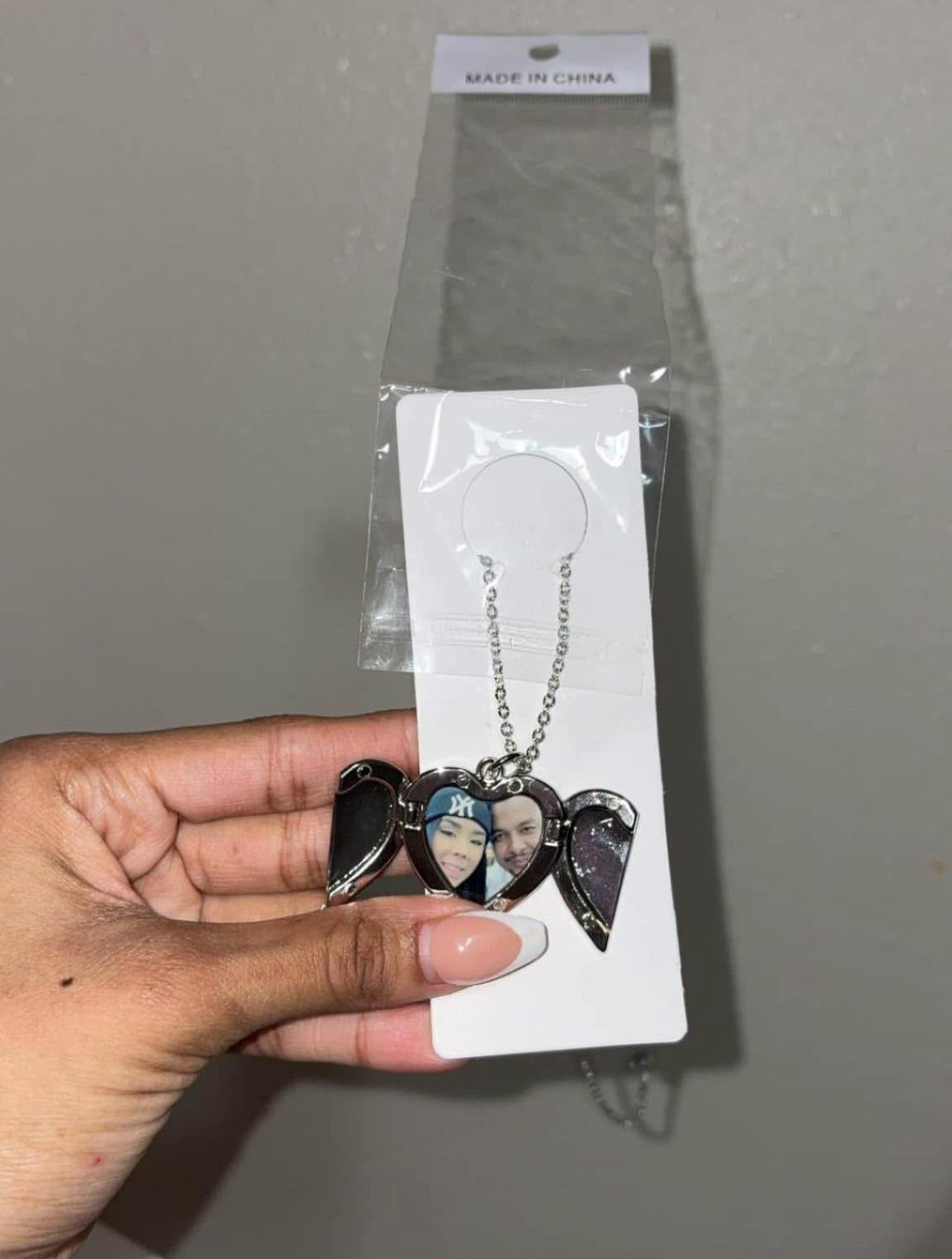 Custom heart locket
