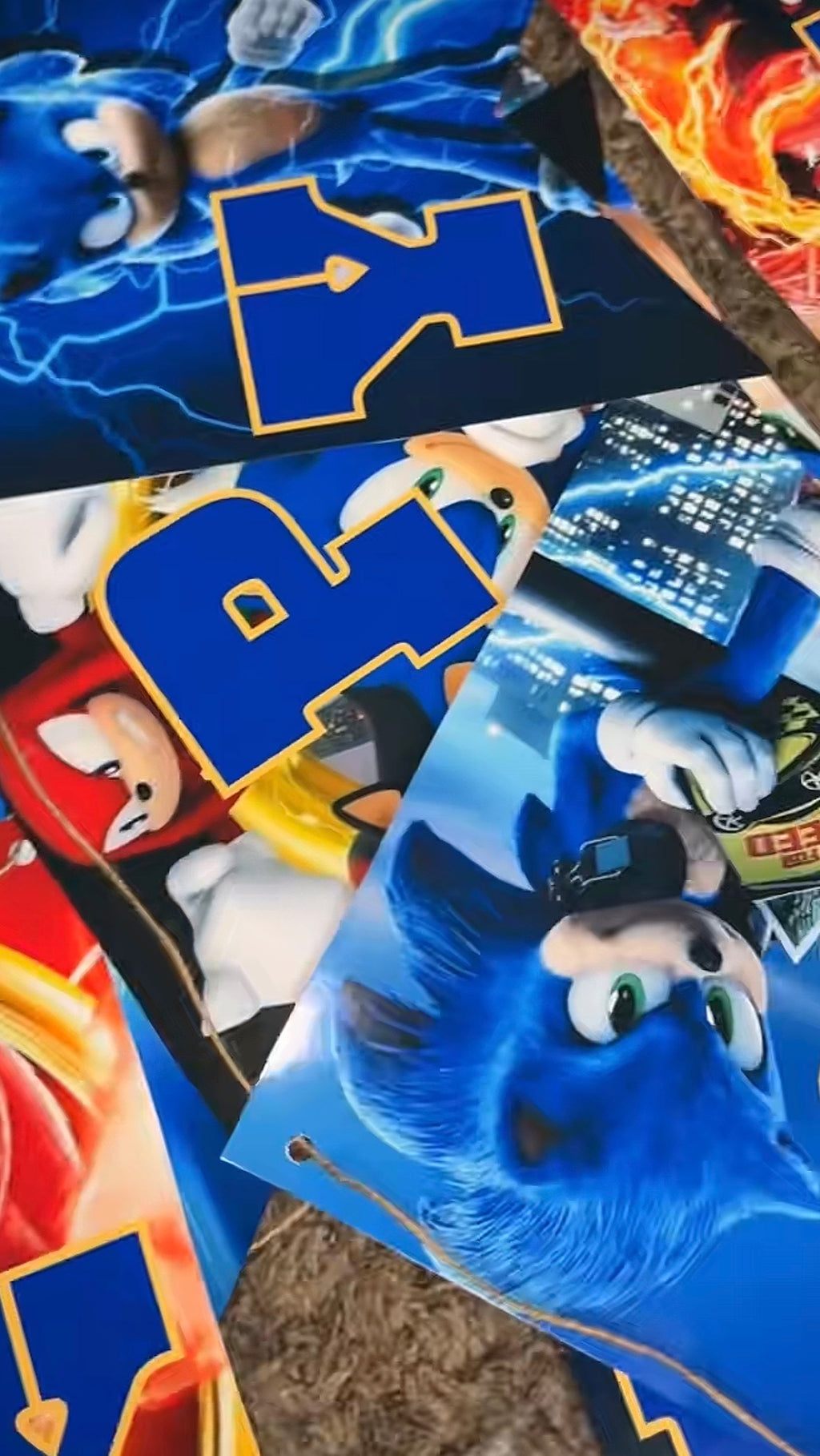 Custom birthday/announcement banner