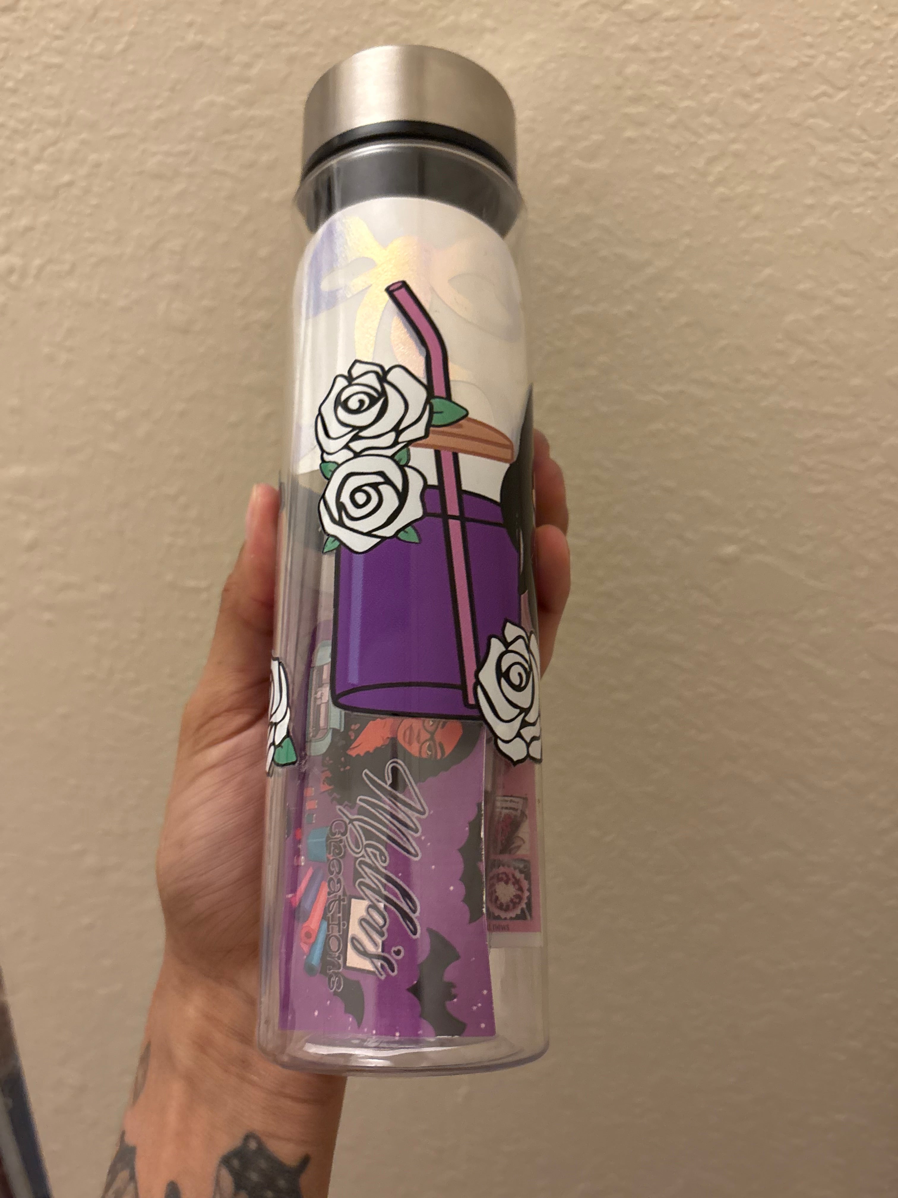 Skinny Water Bottle