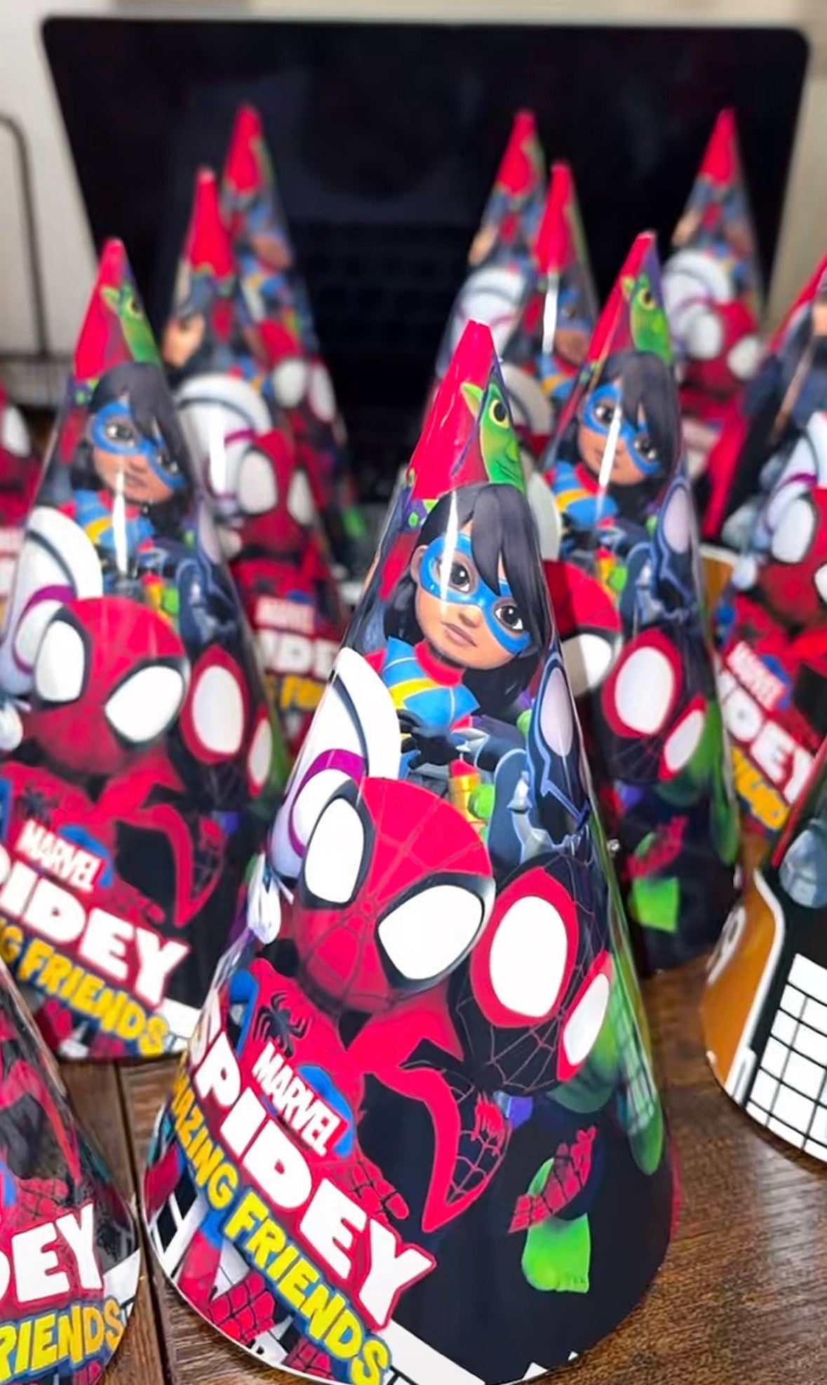 Custom party hats