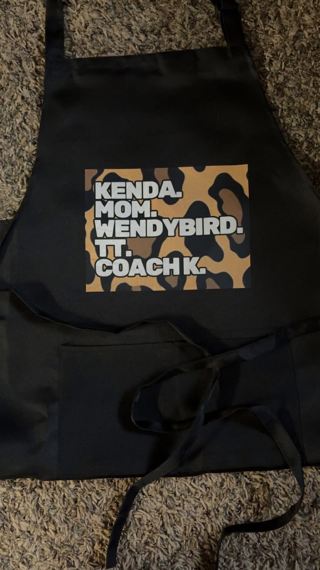 Custom apron