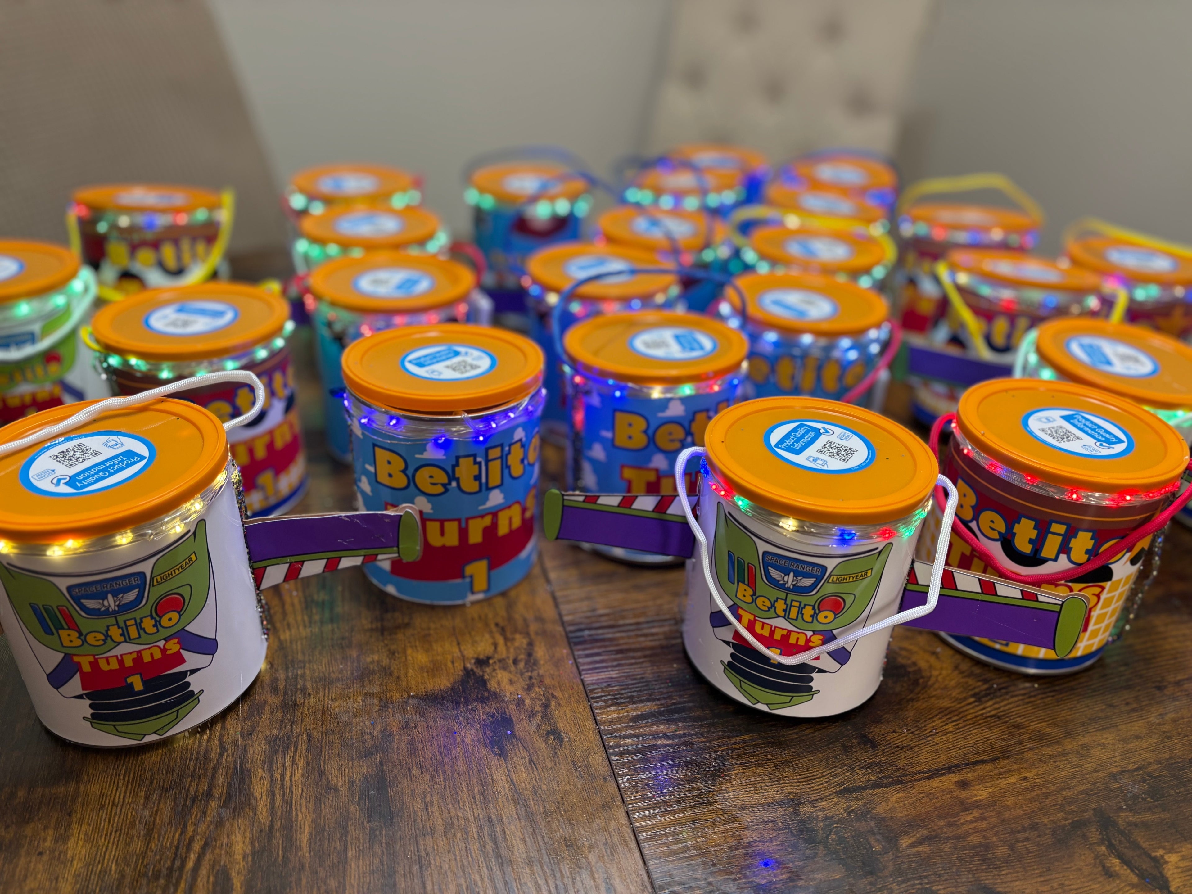 Custom Milk Can Goodie Bags