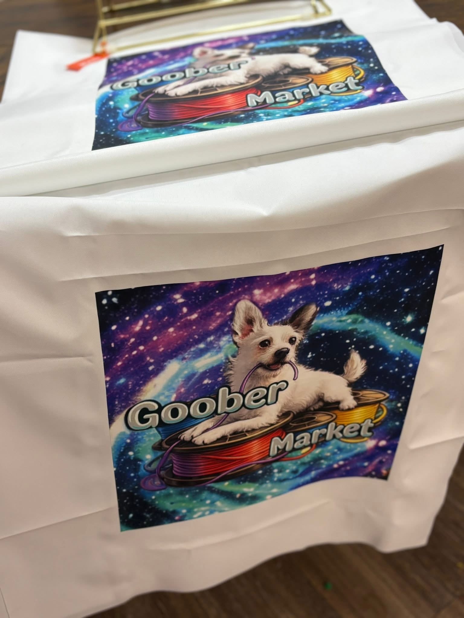Custom table banner