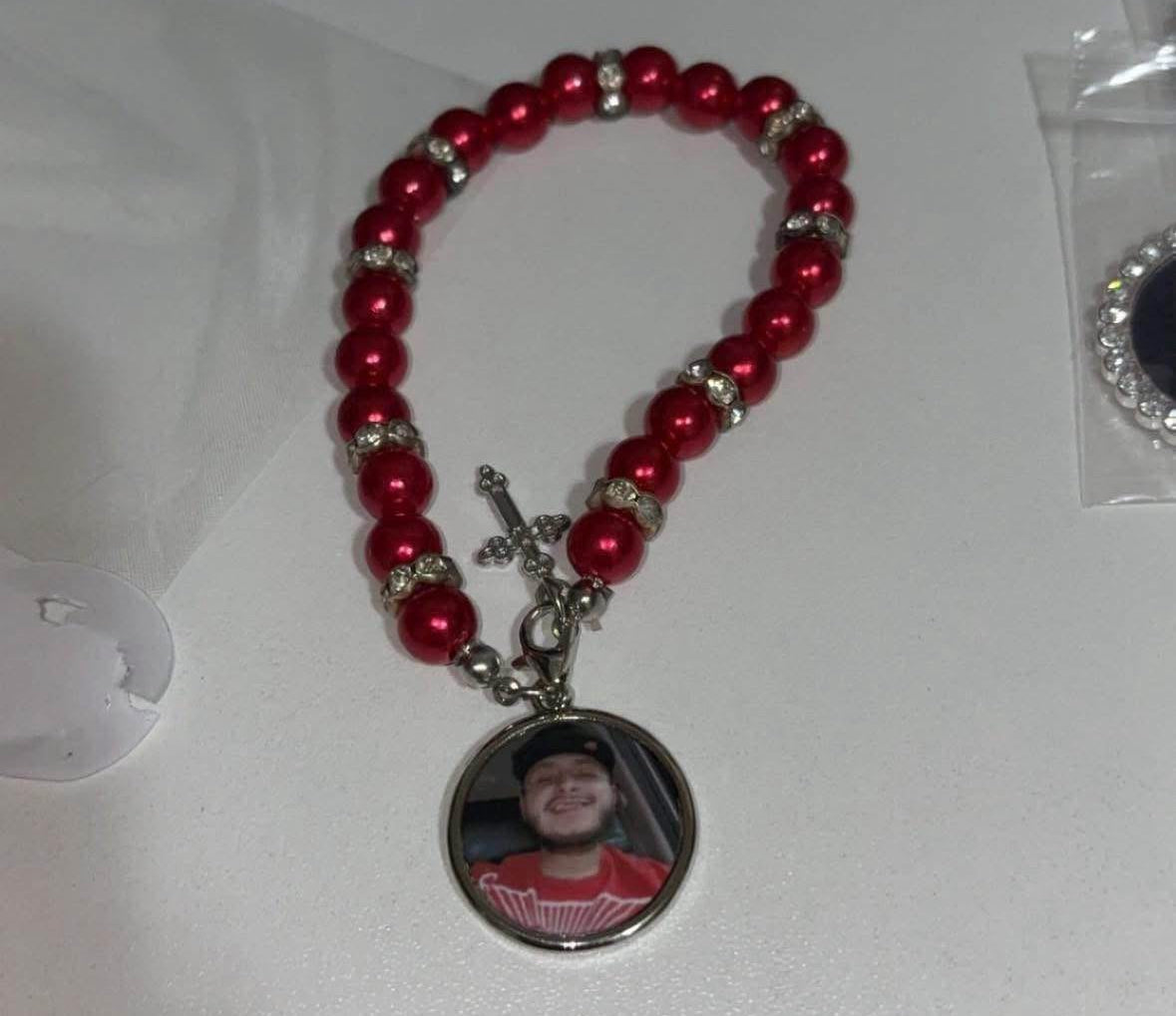 Custom rosary bracelet