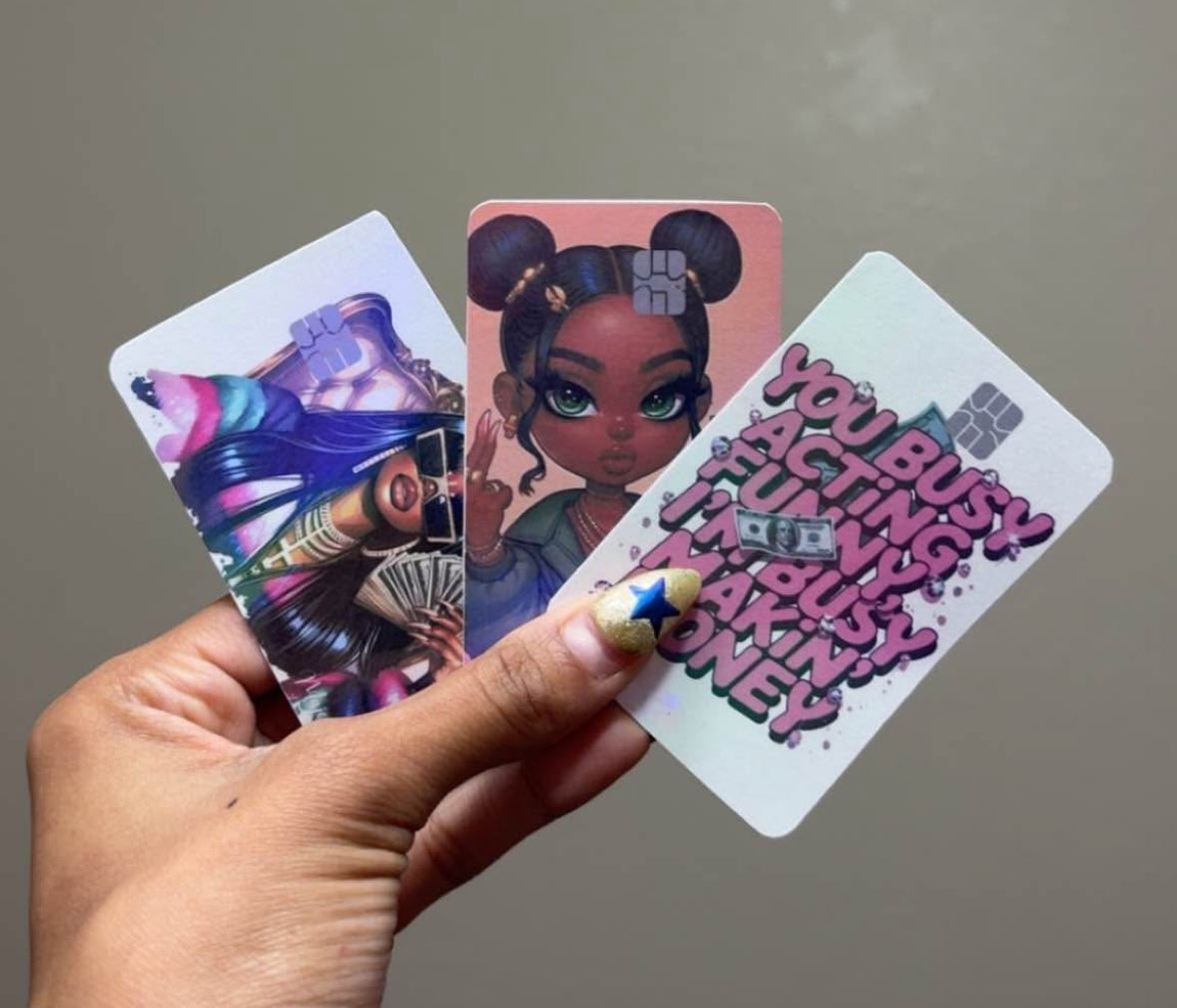 Custom card skins