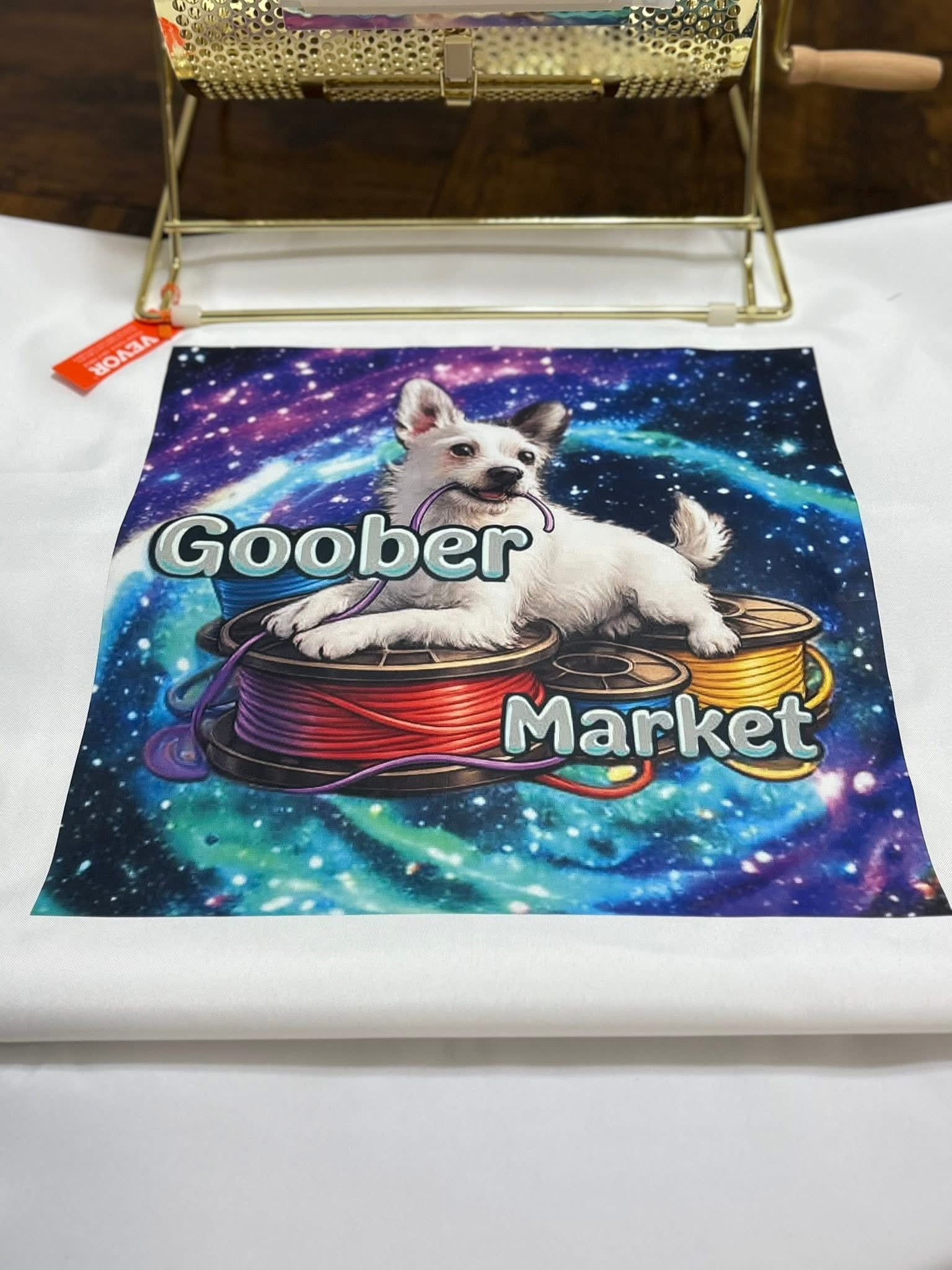 Custom table banner