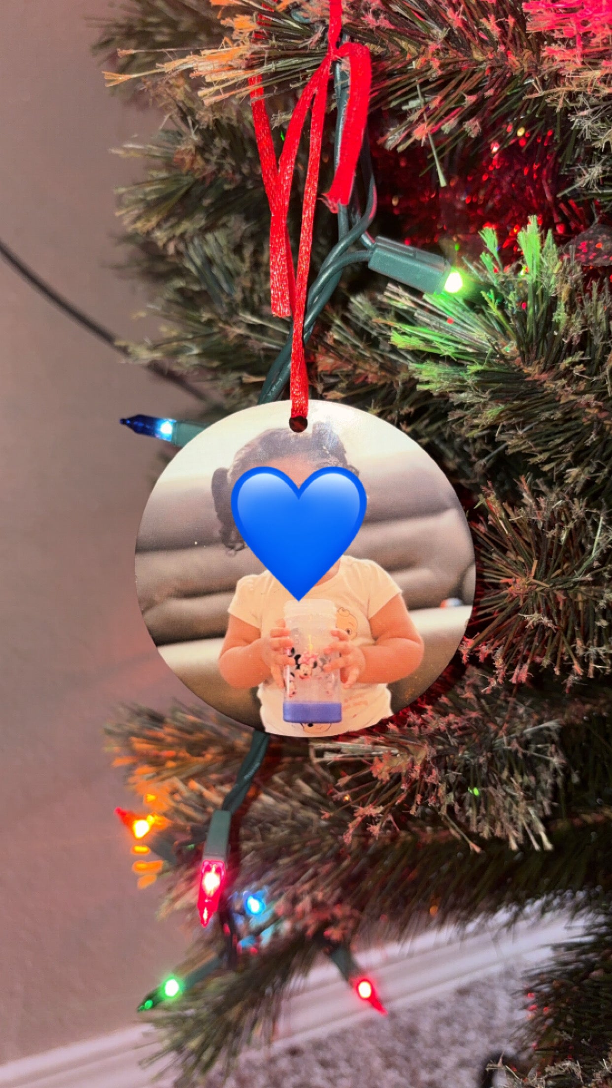 Custom tree ornaments