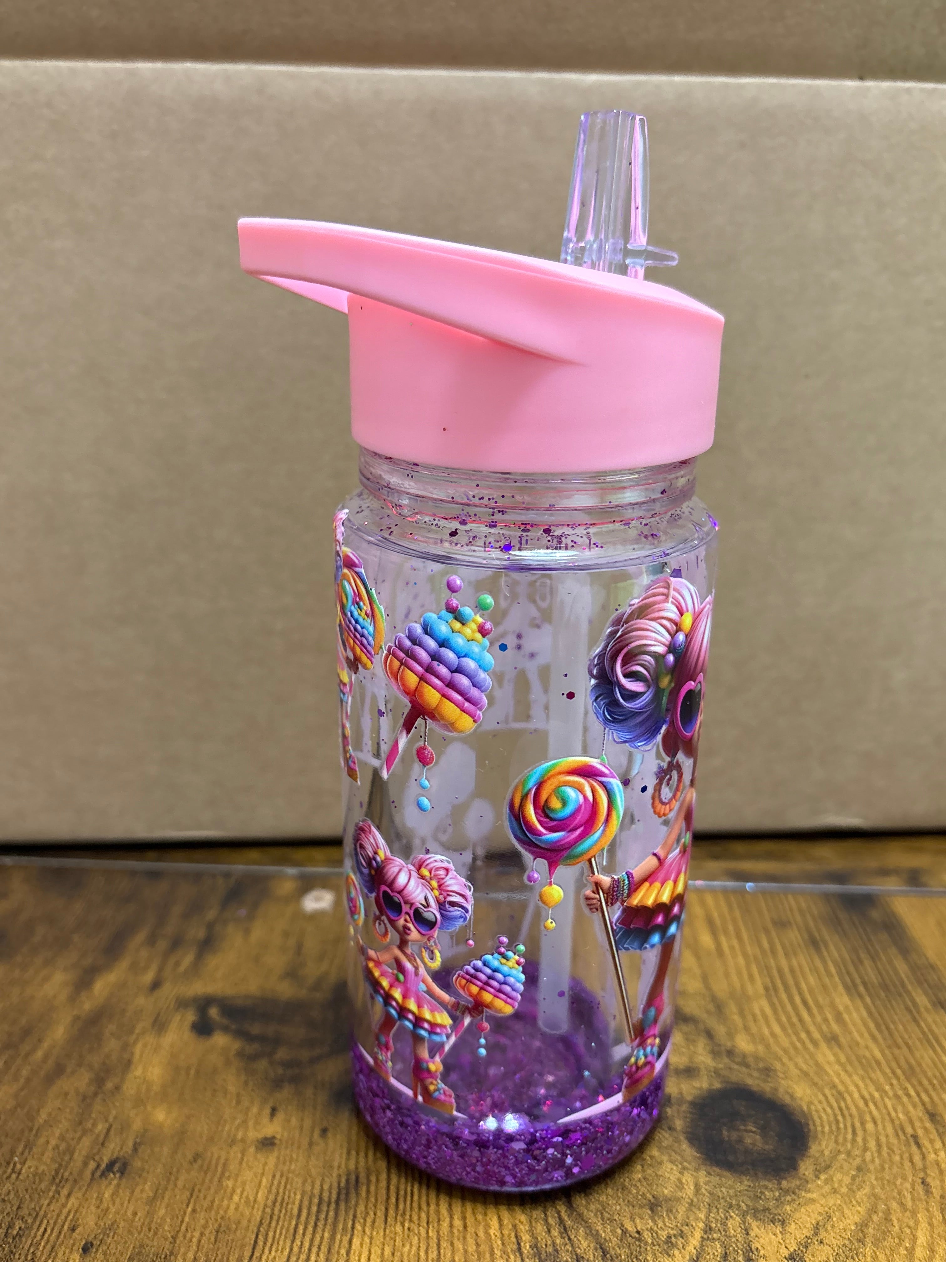 Snowglobe sippy cup