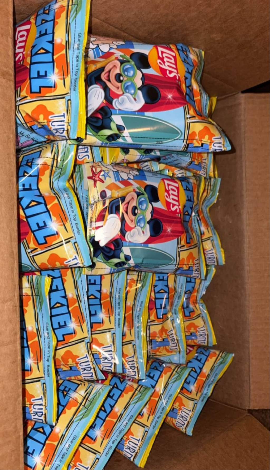 Custom snacks and drinks