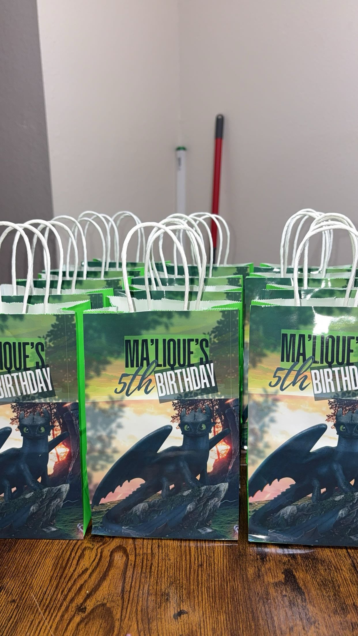 Custom goodie bags