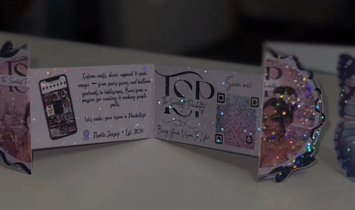 Foldable business cards