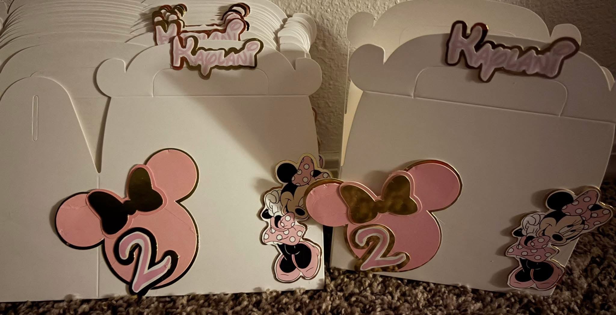 Party favor boxes