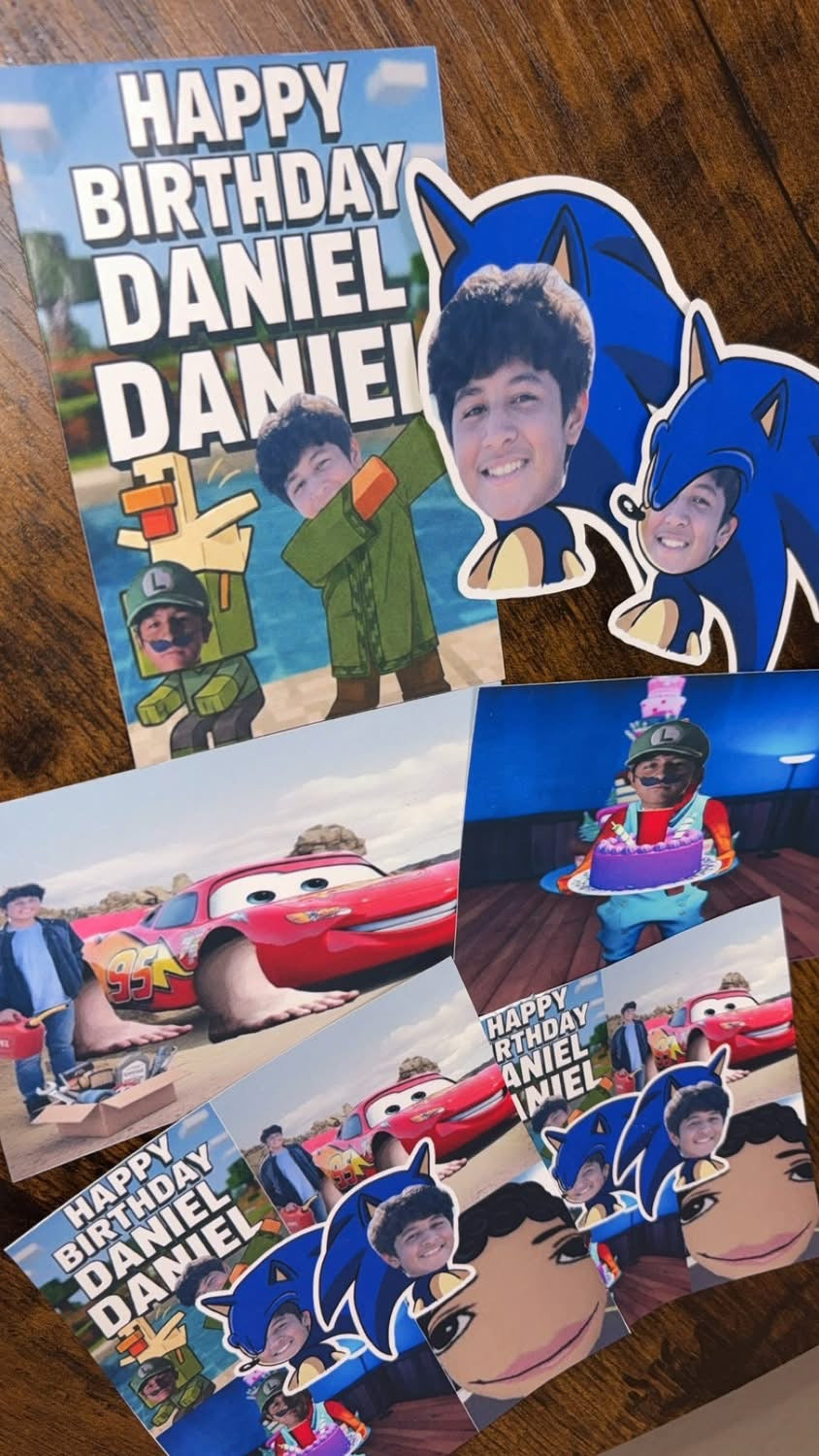 Custom stickers/labels