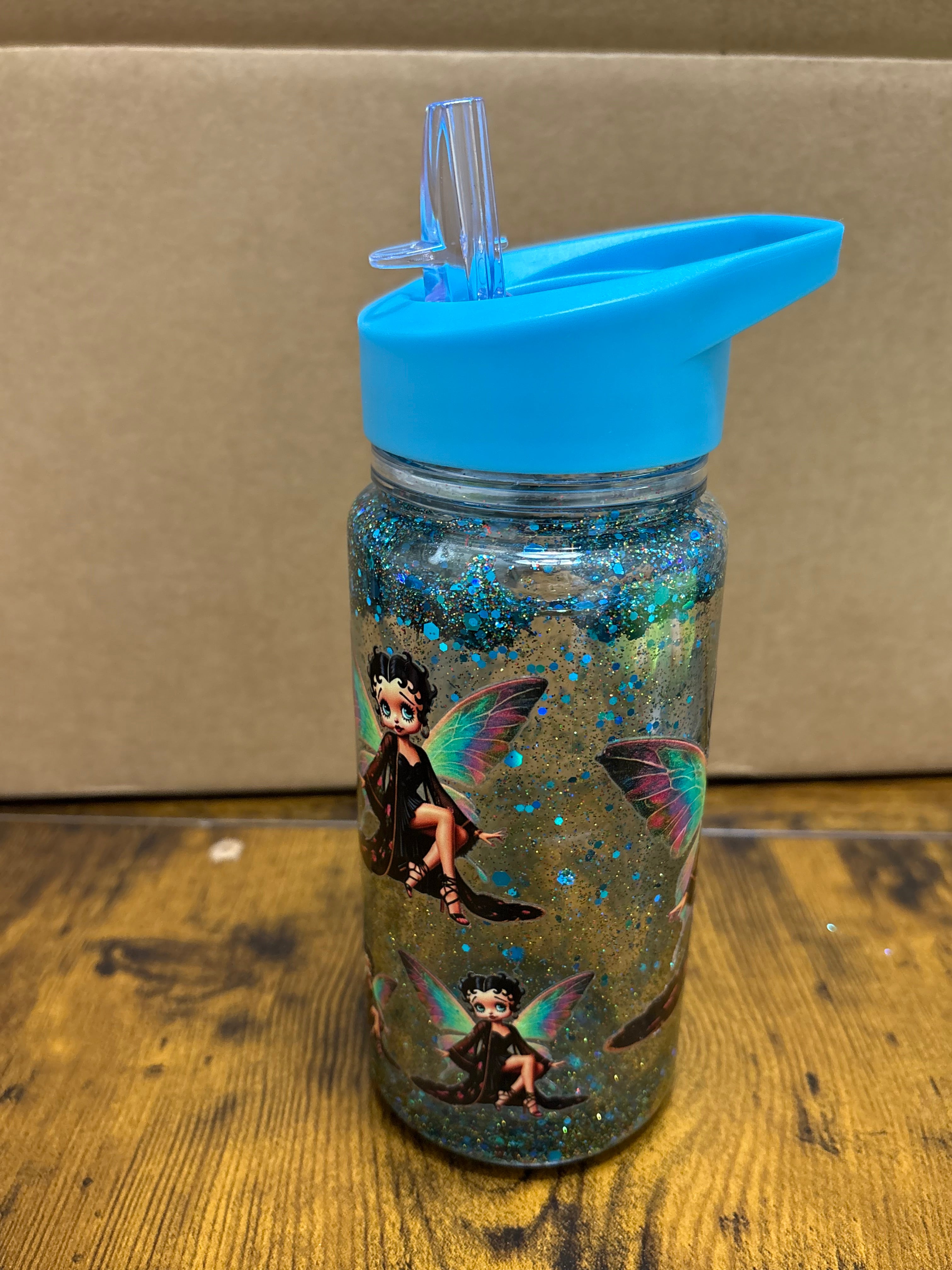 Snowglobe sippy cup