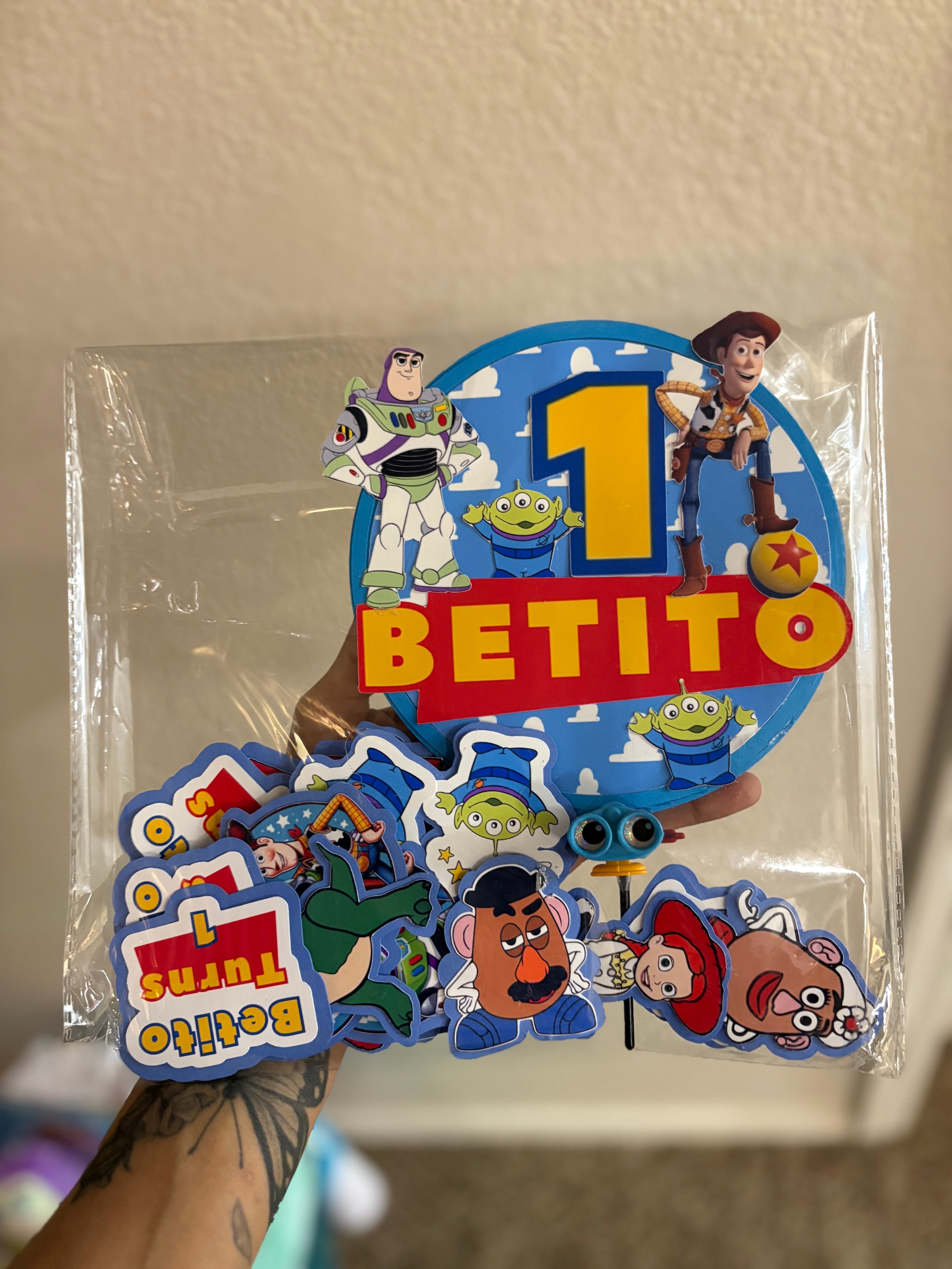 Custom topper