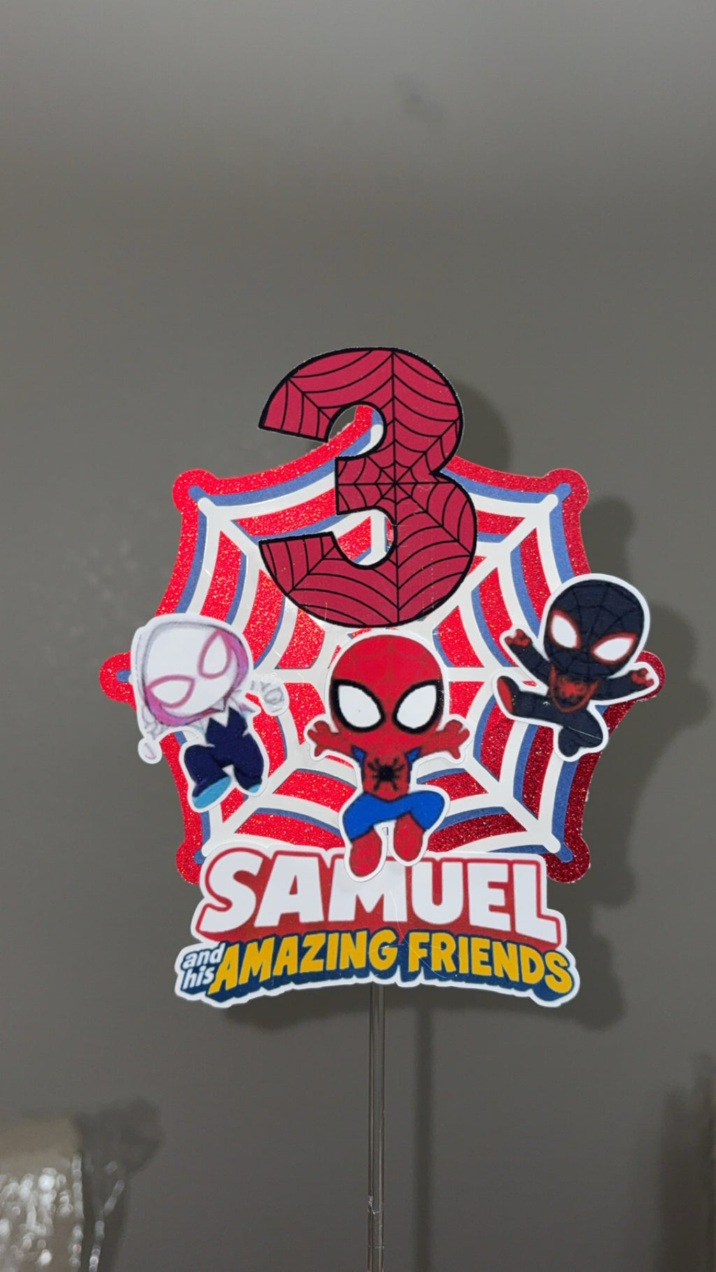 Custom topper