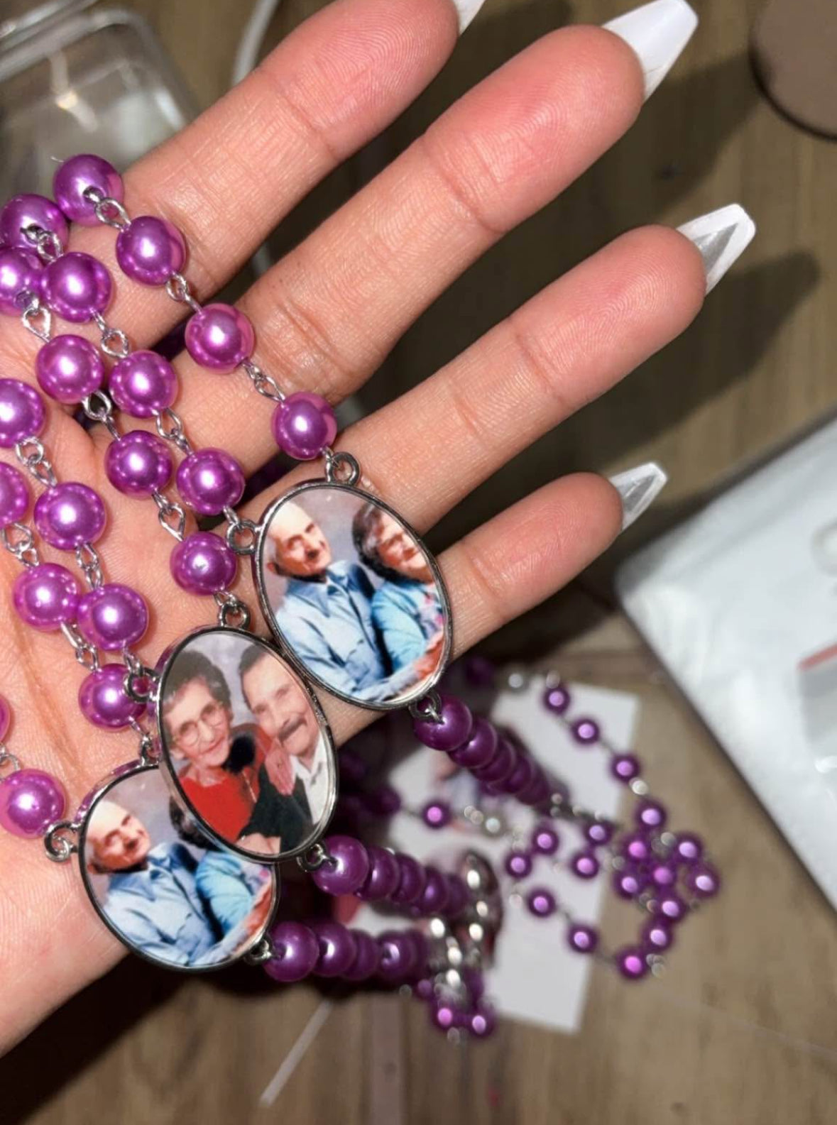 Rosary necklaces