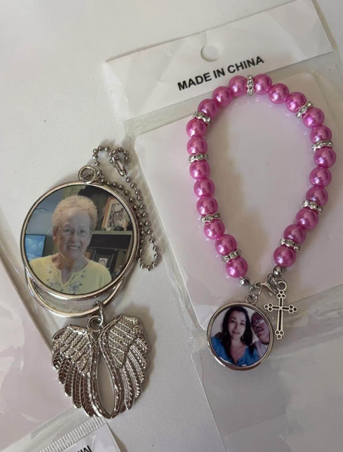 Custom rosary bracelet