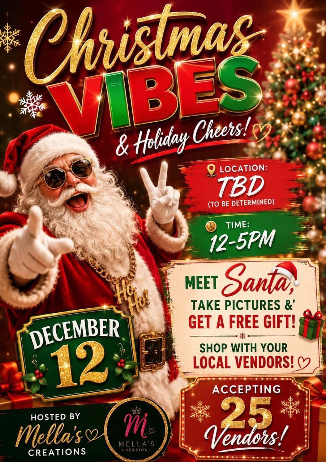 Xmas Vibes &’ Holiday Cheers