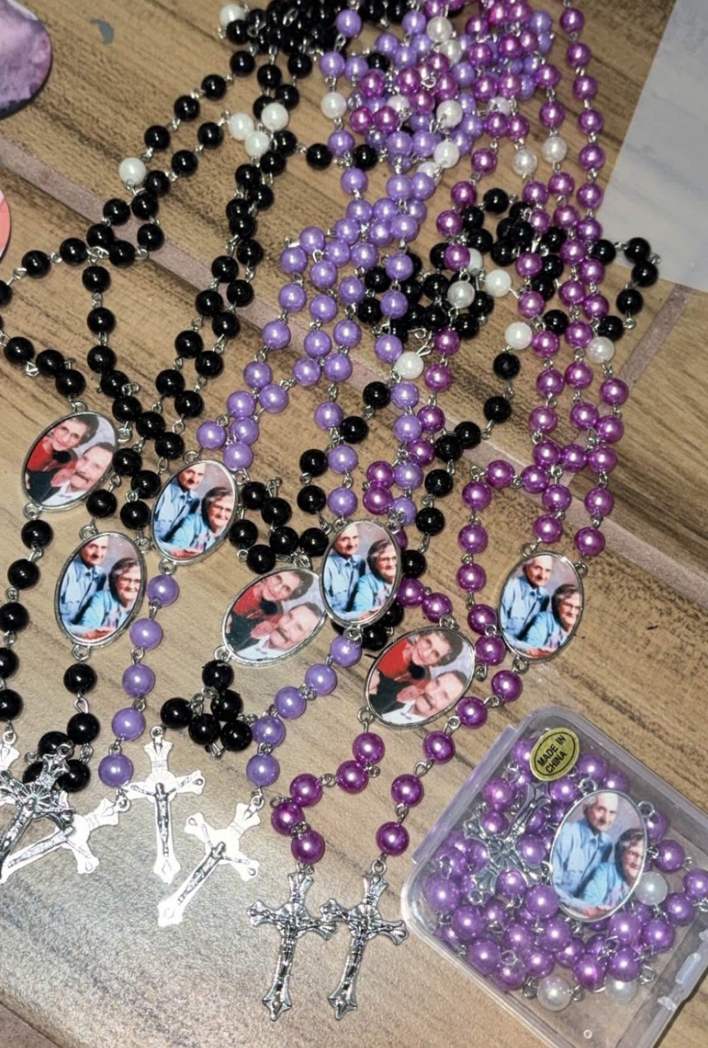 Rosary necklaces