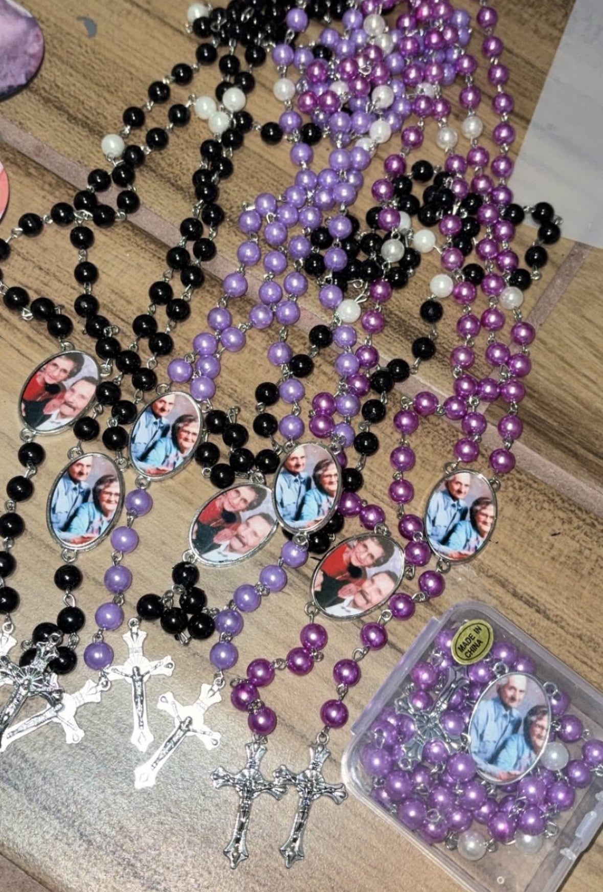 Rosary necklaces
