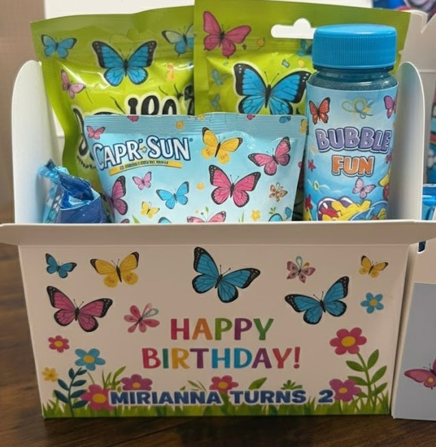 Party Favor boxes Activity Option