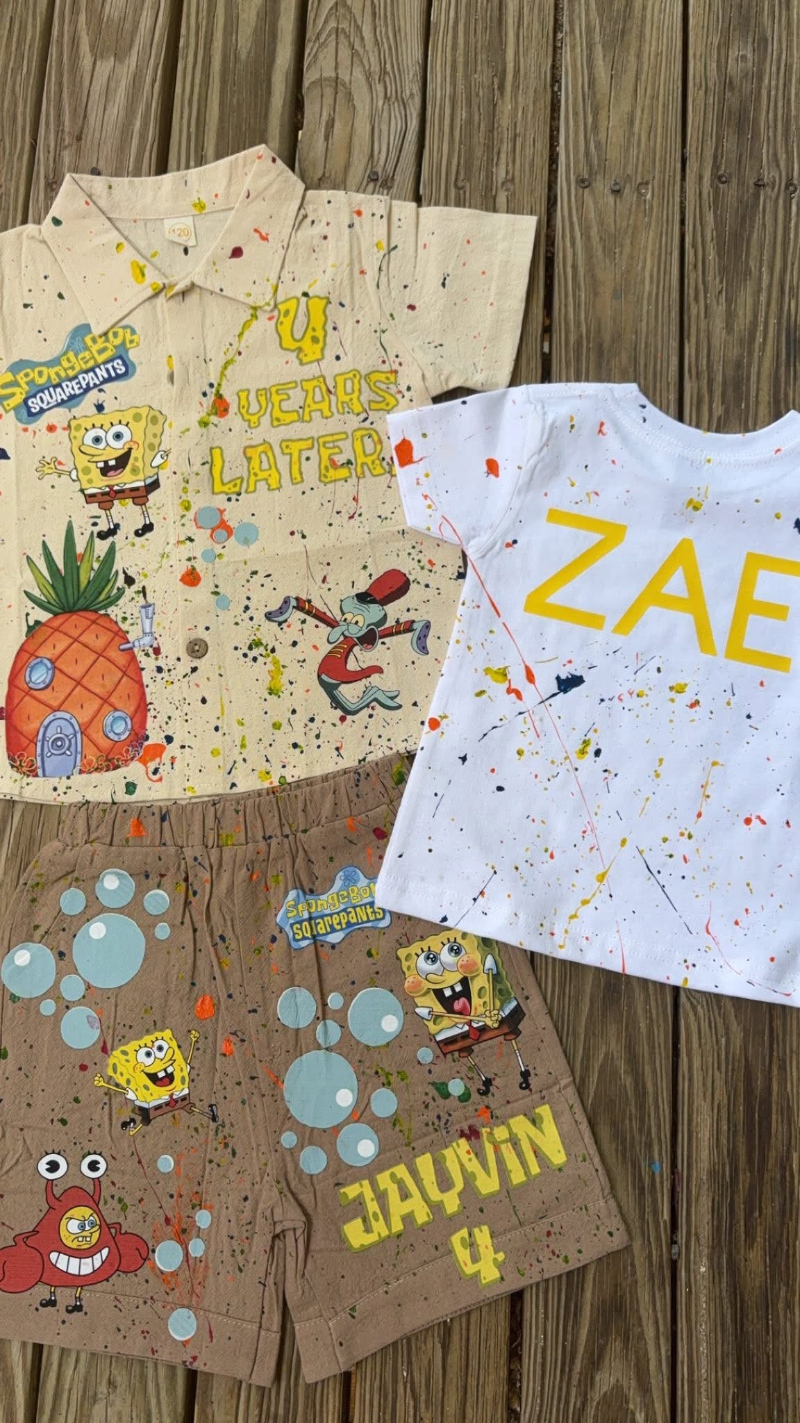 Custom birthday outfits