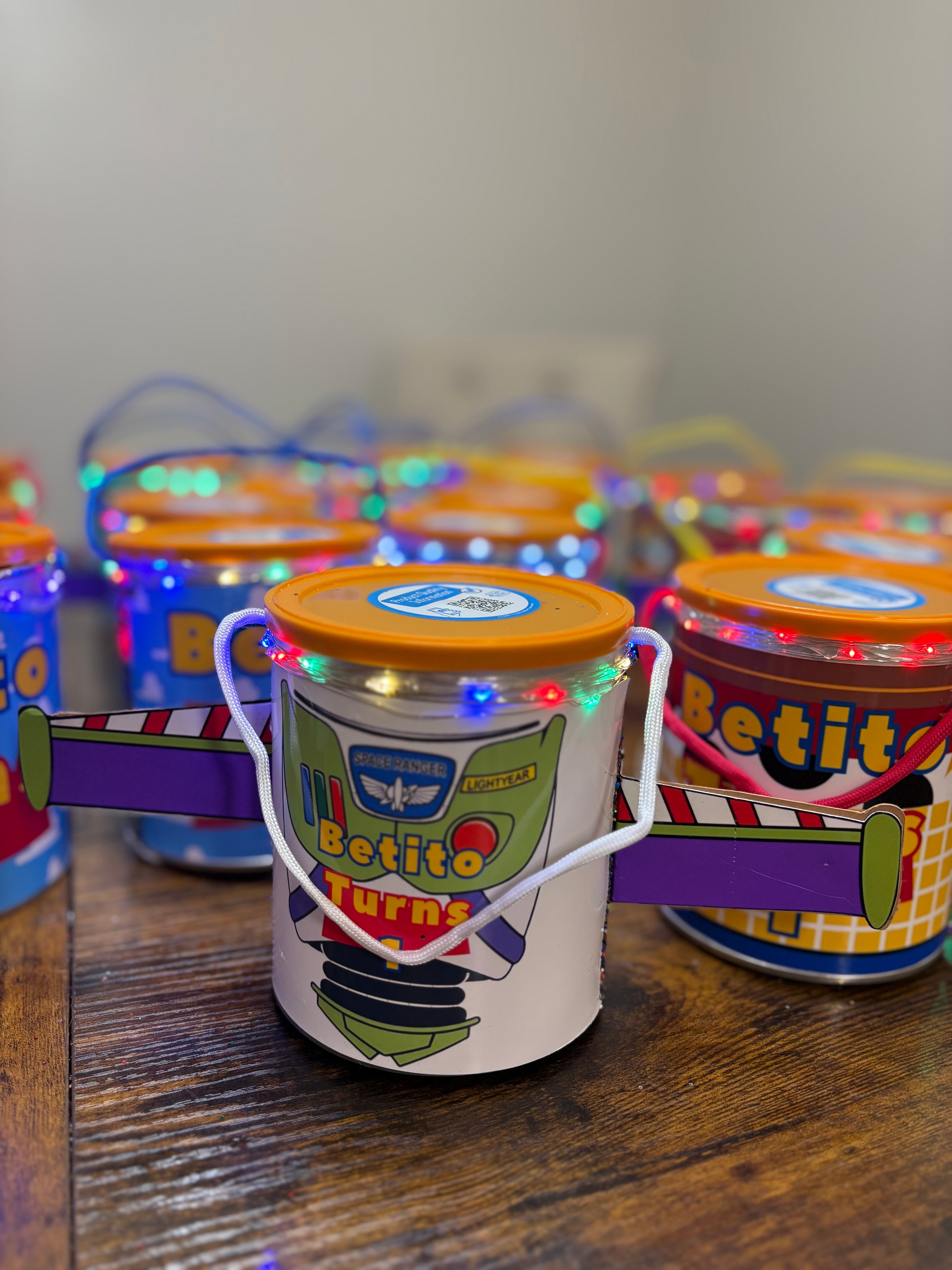 Custom Milk Can Goodie Bags