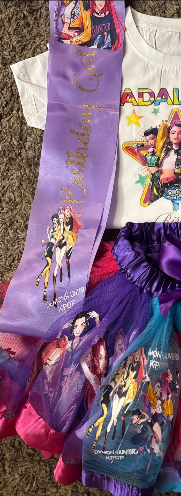 Graduation stoles/Bday Sash’s