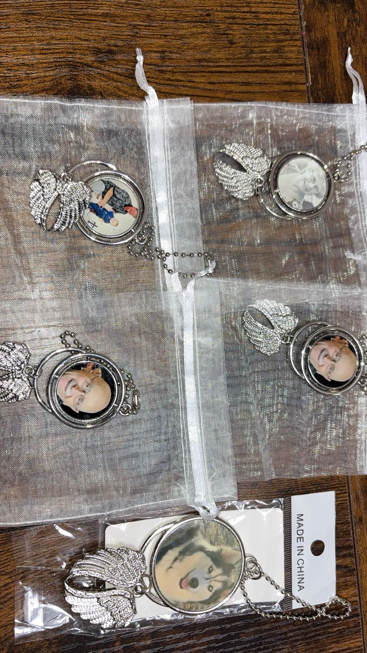 Mini memorial ornaments
