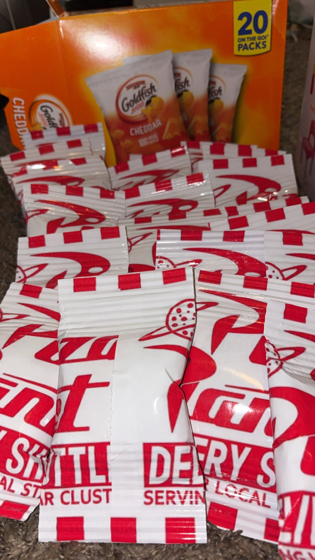 Custom snacks and drinks
