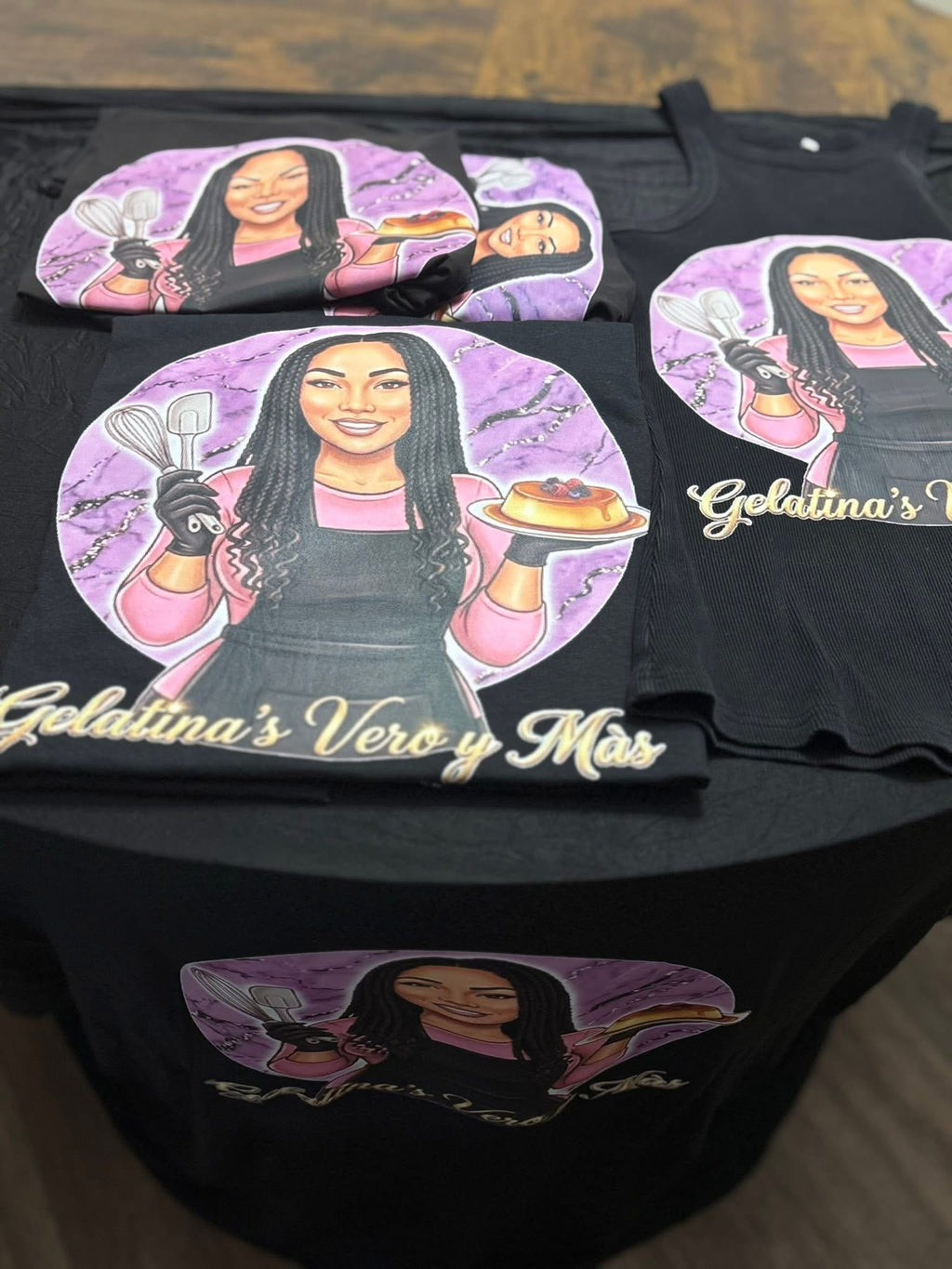 Custom table banner