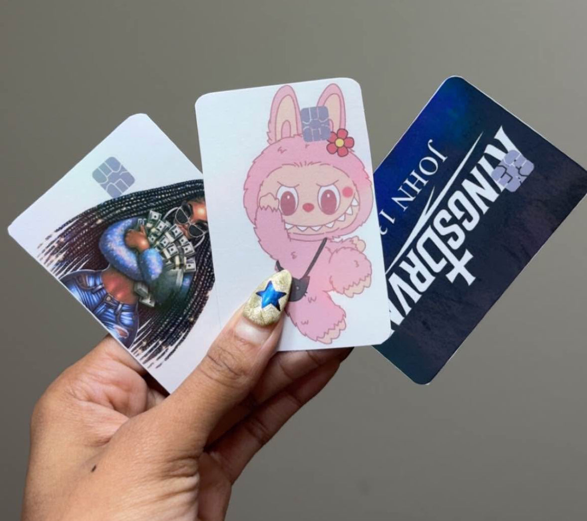 Custom card skins
