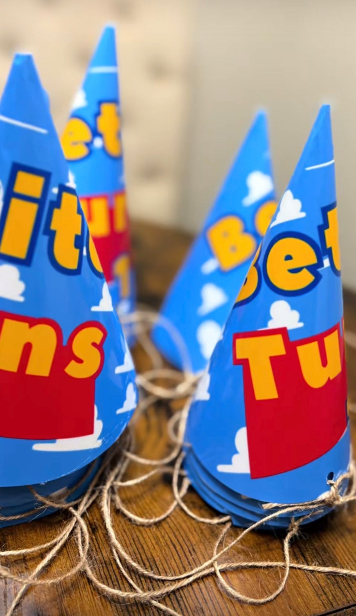 Custom party hats