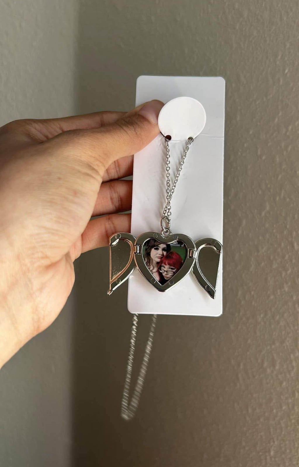 Custom heart locket