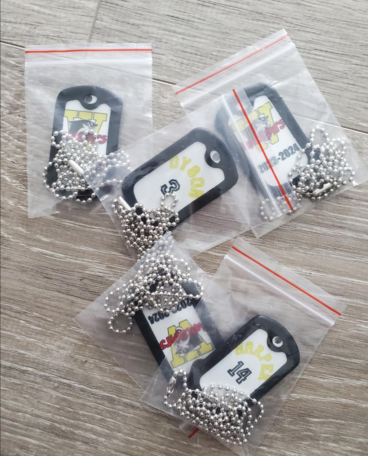 Dog tags