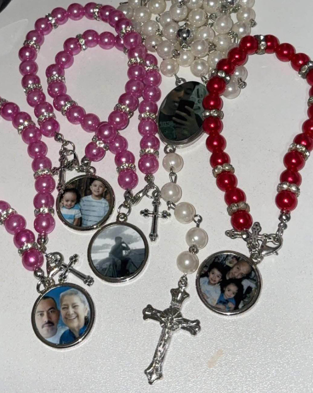 Custom rosary bracelet