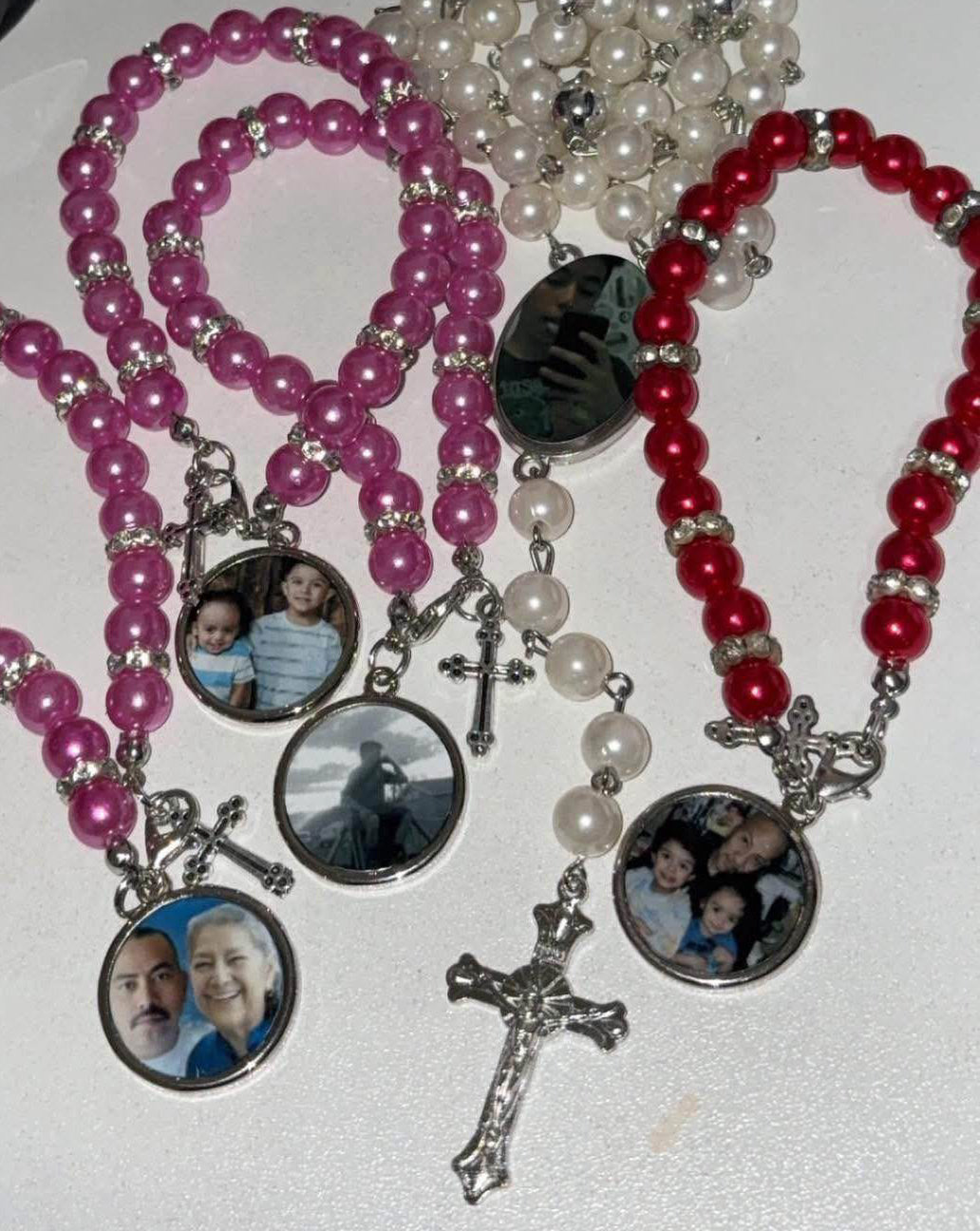 Custom rosary bracelet