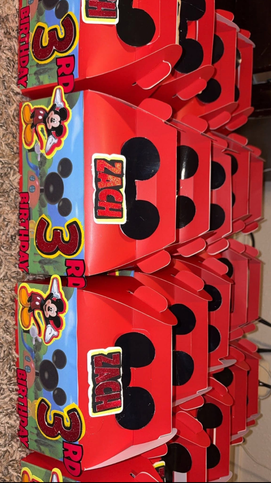 Party favor boxes