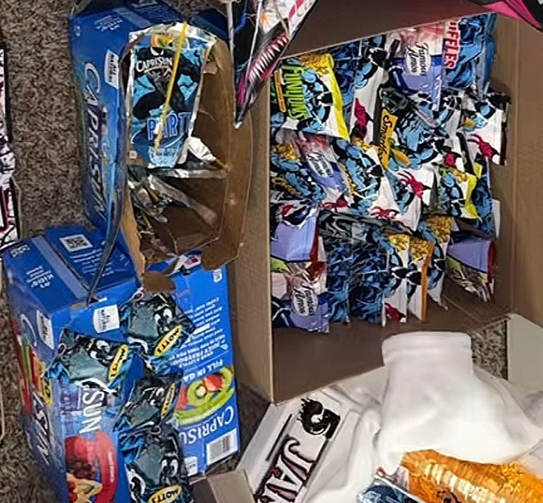 Custom snacks and drinks